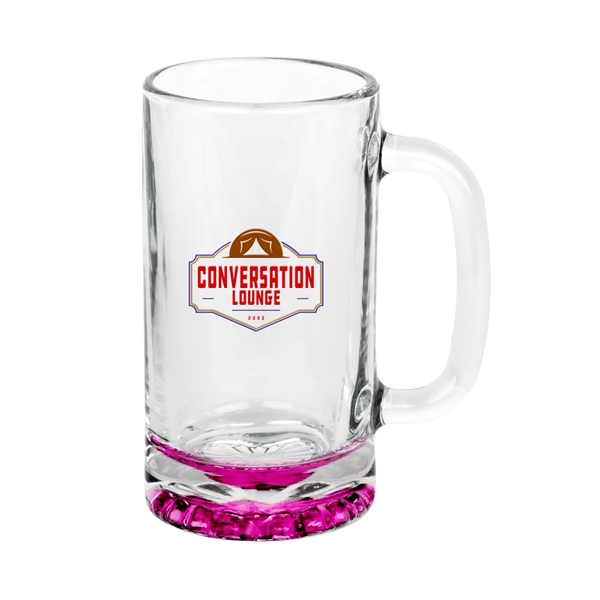 16-ounce glass beer mug with starburst bottom.... from ASI 62088 IDProductsource