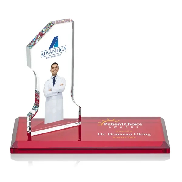 The Northam #1 VividPrint™ Award features a sparkling 5" tall Starfire... from ASI 84592 St Regis Group / St Regis