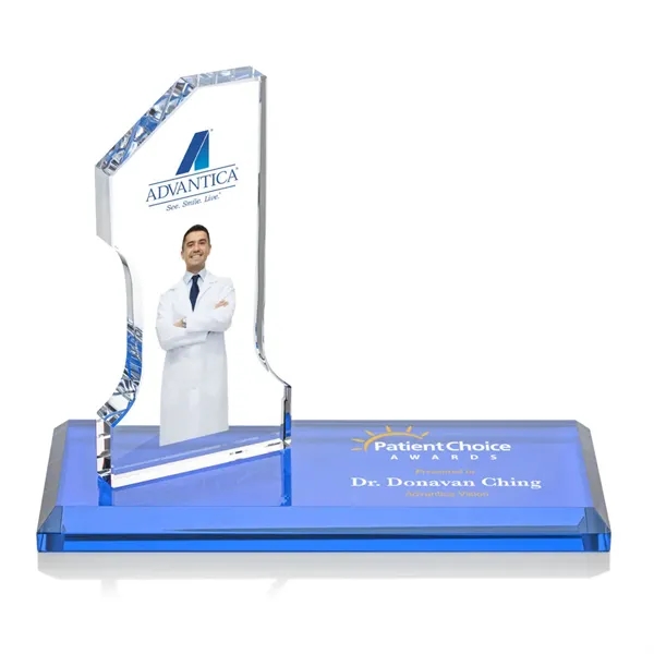 The Northam #1 VividPrint™ Award features a sparkling 5" tall Starfire... from ASI 84592 St Regis Group / St Regis