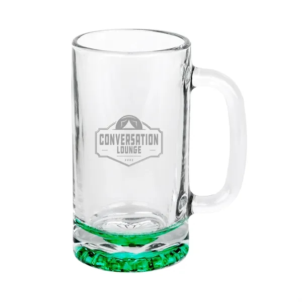 16-ounce glass beer mug with starburst bottom.... from ASI 62088 IDProductsource