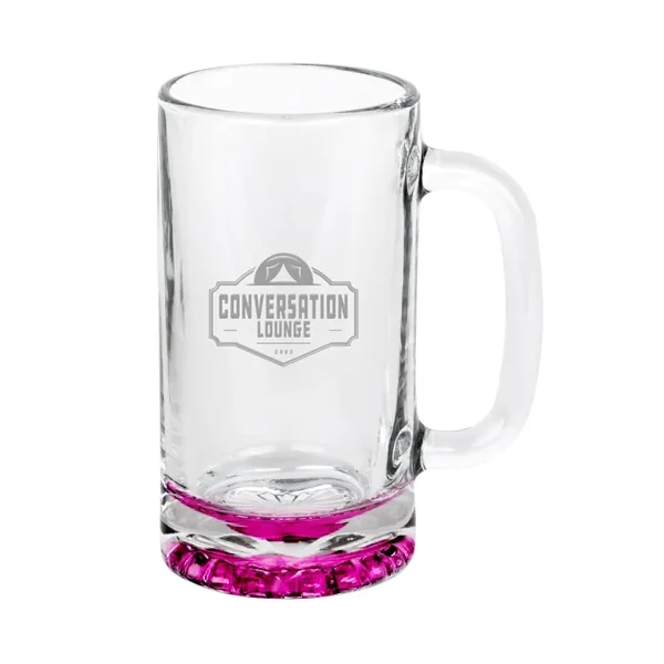 16-ounce glass beer mug with starburst bottom.... from ASI 62088 IDProductsource
