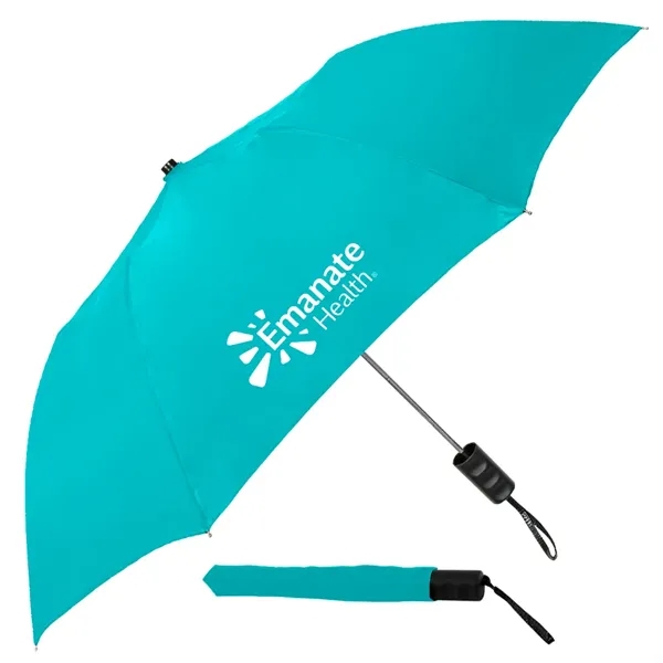 Automatic-opening umbrella that measures 15" when folded. Available in 30 attractive... from ASI 89955 StrombergBrand / Stromberg Brand Stromberg