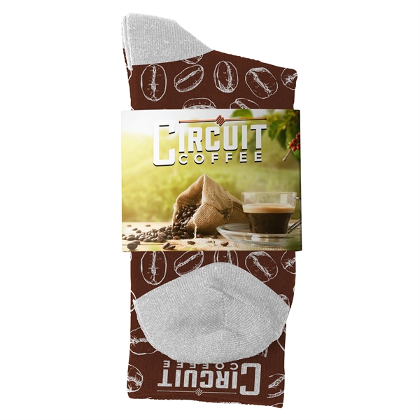 Pair of athletic crew socks with customization.... from ASI 90807 Tekweld