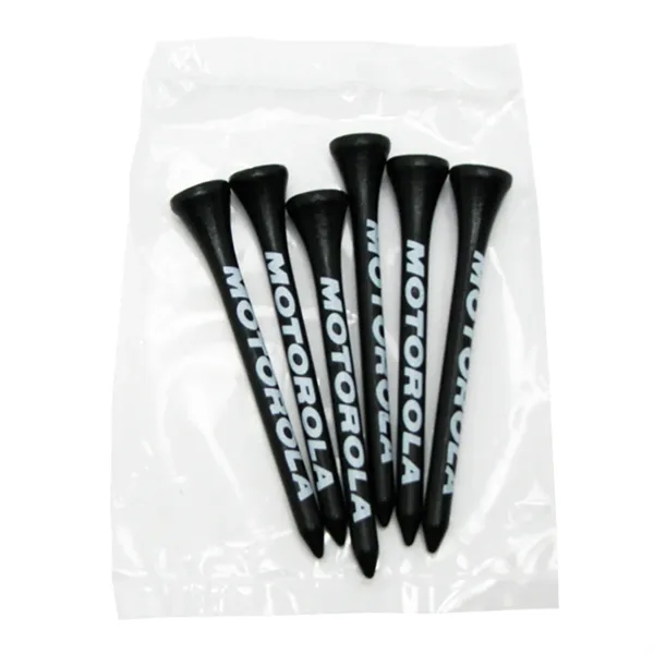 Golf tee poly packet with six tees.... from ASI 93520 Ventura Inc