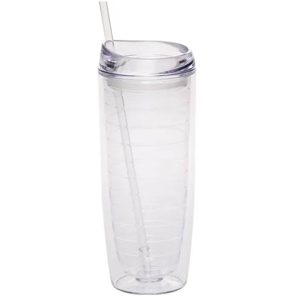 Tall colorful double wall tumblers, 20 oz. plus 1 color silkscreen... from ASI 37218 Athena Promo (tm)