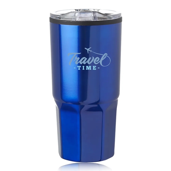 16 oz. capacity travel mug with clear slider lid.... from ASI 39552 BEL Promo