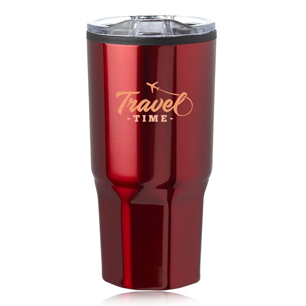 16 oz. capacity travel mug with clear slider lid.... from ASI 39552 BEL Promo
