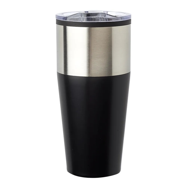 16 oz. capacity two tone tumbler with clear slider lid.... from ASI 39552 BEL Promo