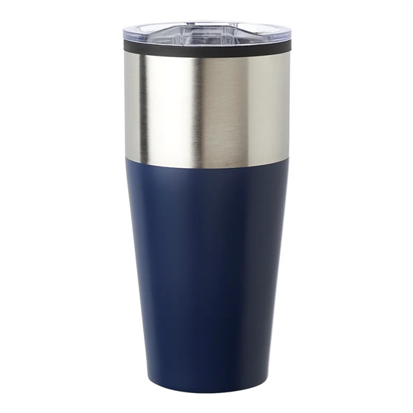 16 oz. capacity two tone tumbler with clear slider lid.... from ASI 39552 BEL Promo