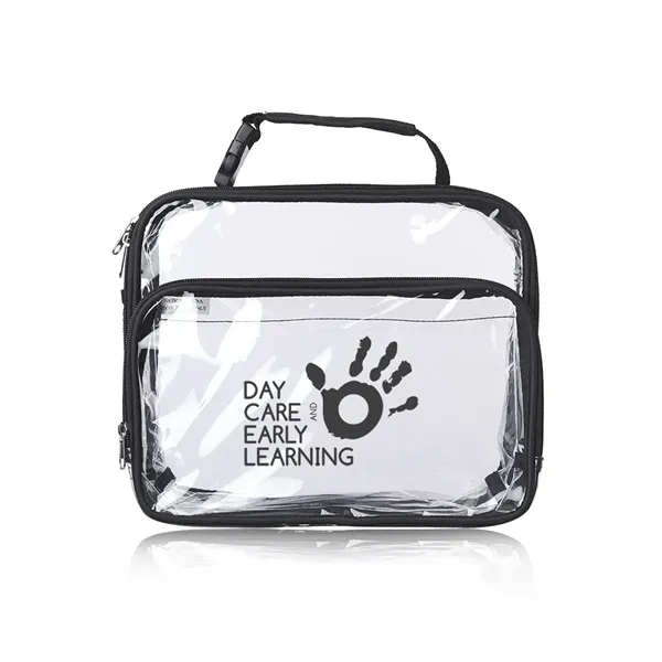 Transparent lunch bags made of ultra clear PVC with large front... from ASI 39552 BEL Promo