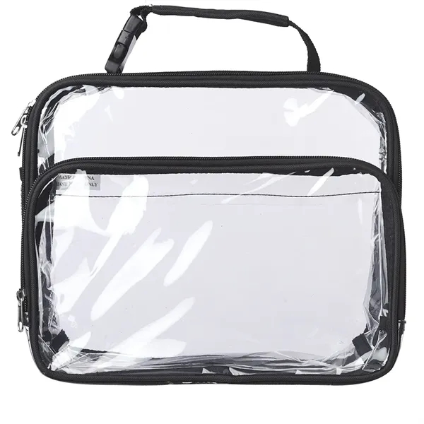 Transparent lunch bags made of ultra clear PVC with large front... from ASI 39552 BEL Promo