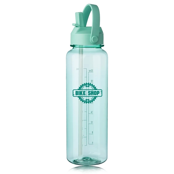 40.5 oz. capacity plastic water bottle with screw on plastic lid,... from ASI 39552 BEL Promo