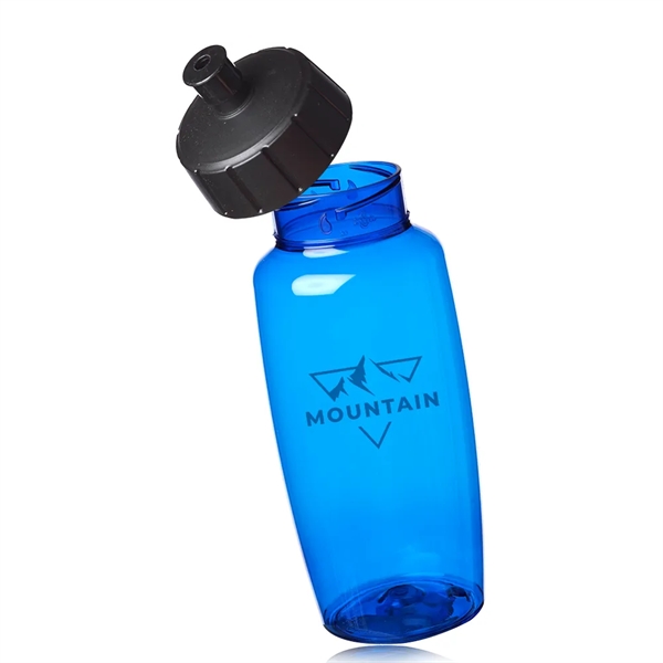 19 oz. stout plastic water bottle with twist off lid and... from ASI 39552 BEL Promo