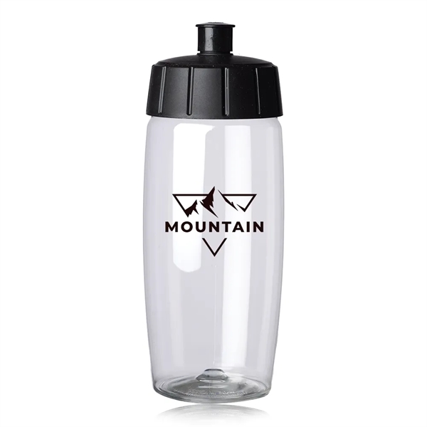 19 oz. stout plastic water bottle with twist off lid and... from ASI 39552 BEL Promo