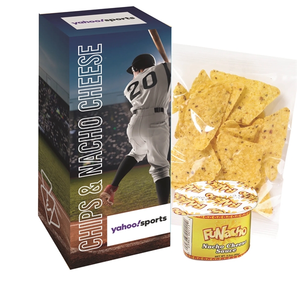 Baseball Game Day Box Featuring Taco Chips & Nacho Cheese.... from ASI 71685 Midnite Snax®