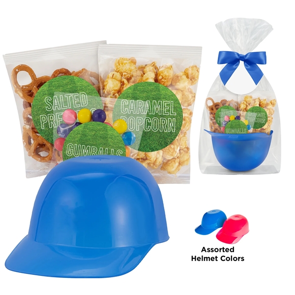 Take Me Out To The Ball Game Mini Baseball Helmet with... from ASI 71685 Midnite Snax®