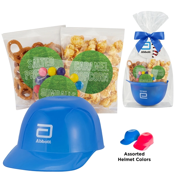 Take Me Out To The Ball Game Mini Baseball Helmet with... from ASI 71685 Midnite Snax®