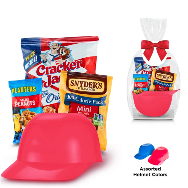 Take Me Out To The Ball Game Mini Baseball Helmet with... from ASI 71685 Midnite Snax®
