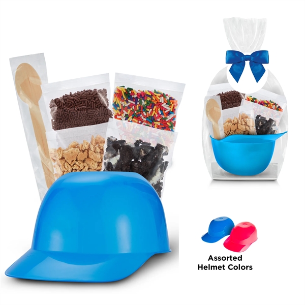 Take Me Out To The Ball Game Mini Baseball Helmet with... from ASI 71685 Midnite Snax®