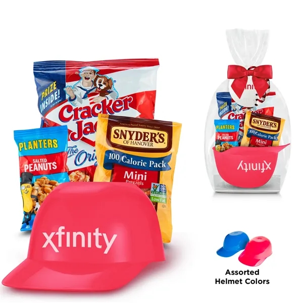 Take Me Out To The Ball Game Mini Baseball Helmet with... from ASI 71685 Midnite Snax®