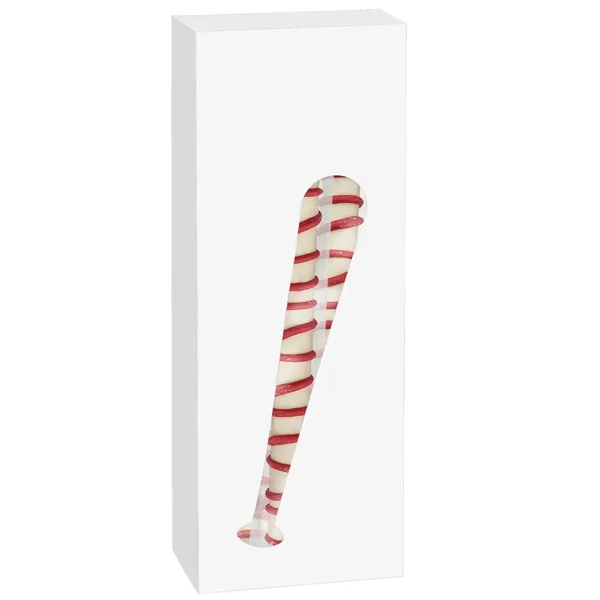 Soft Touch Pretzel Box w/ Bat Window with 6 White Chocolate... from ASI 71685 Midnite Snax®