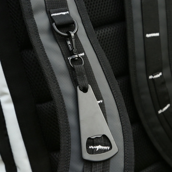 A backpack cooler made out of tarpaulin material... from ASI 61966 HPG / OrigAudio