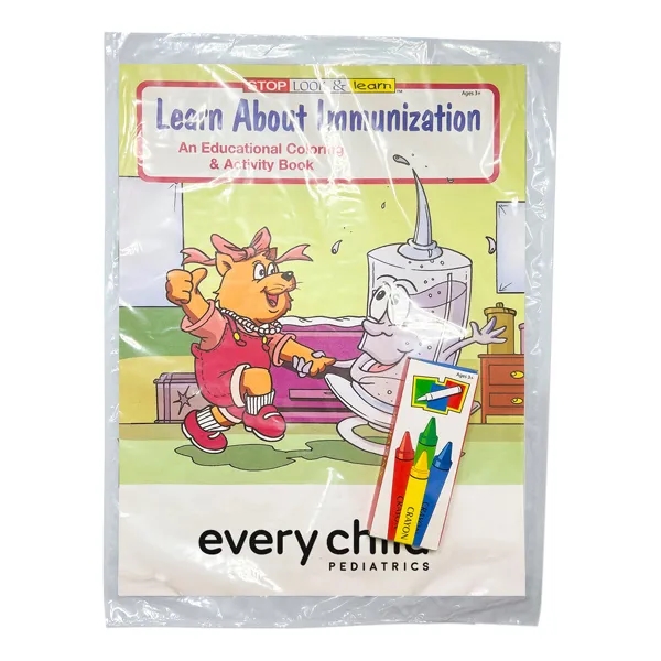 Learn About Immunization fun pack with a 16 page coloring book,... from ASI 98360 WOWLine / WOWLine®