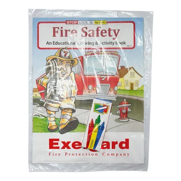 Fire Safety fun pack with a 16 page coloring book, 4... from ASI 98360 WOWLine / WOWLine®