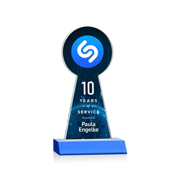 The Laidlaw Tower Award features beautiful Starfire Crystal in the shape... from ASI 84592 St Regis Group / St Regis