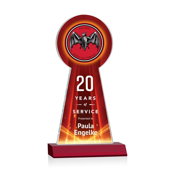 The Laidlaw Tower Award features beautiful Starfire Crystal in the shape... from ASI 84592 St Regis Group / St Regis