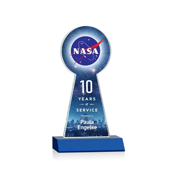 The Laidlaw Tower Award features beautiful Starfire Crystal in the shape... from ASI 84592 St Regis Group / St Regis