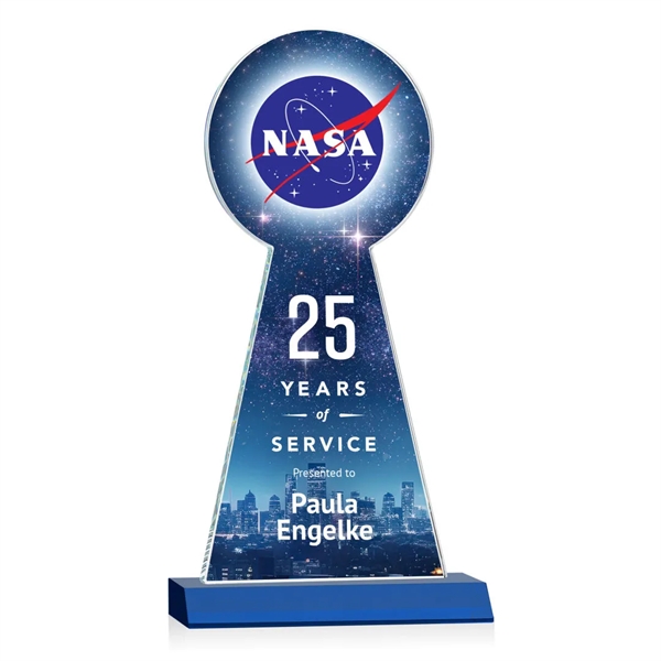 The Laidlaw Tower Award features beautiful Starfire Crystal in the shape... from ASI 84592 St Regis Group / St Regis