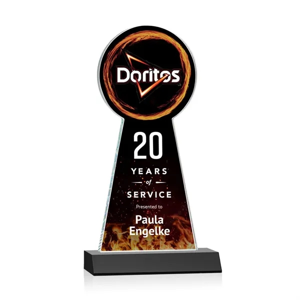 The Laidlaw Tower Award features beautiful Starfire Crystal in the shape... from ASI 84592 St Regis Group / St Regis