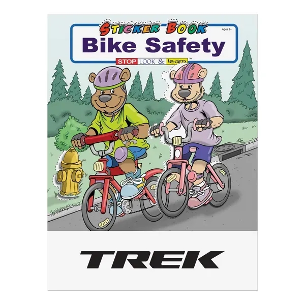 8" x 10 1/2" bike safety sticker book with 8 pages.... from ASI 98360 WOWLine / WOWLine®