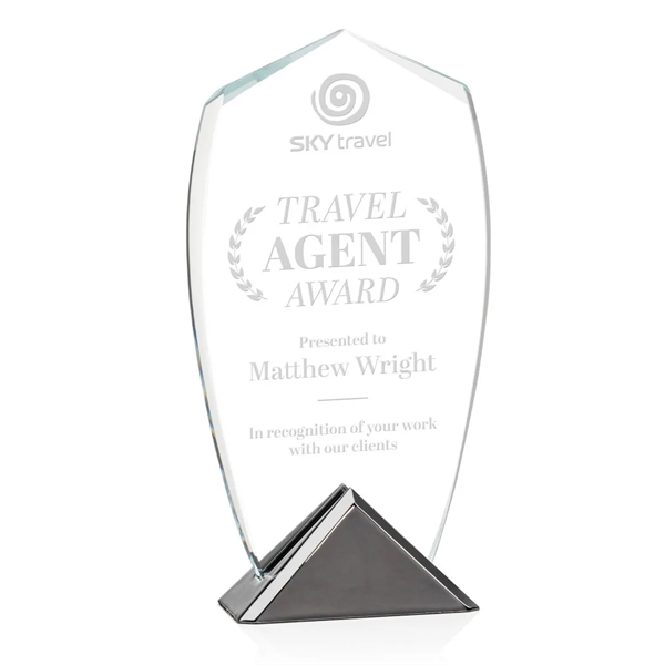 Crafted from Starfire Crystal, the Catania Award features a rounded shape... from ASI 84592 St Regis Group / St Regis