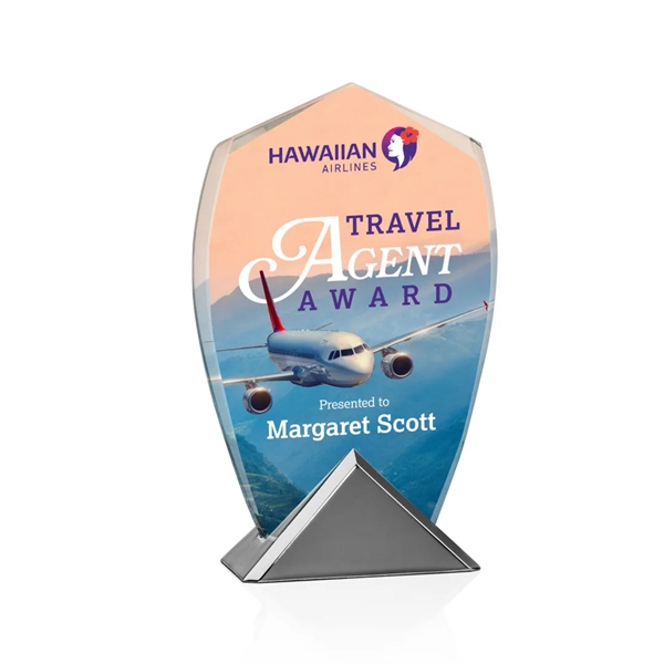 Crafted from Starfire Crystal, the Catania VividPrint™ Award features a rounded... from ASI 84592 St Regis Group / St Regis