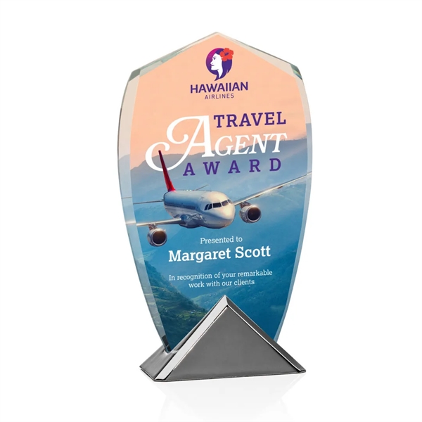 Crafted from Starfire Crystal, the Catania VividPrint™ Award features a rounded... from ASI 84592 St Regis Group / St Regis