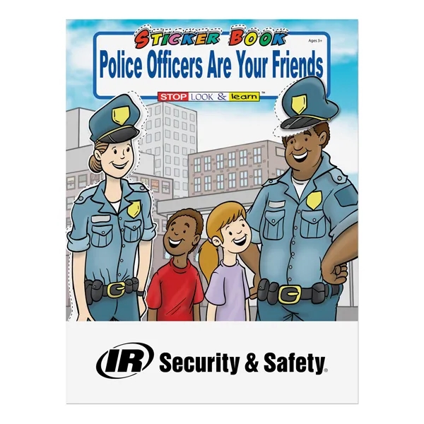 Police officer sticker book with 8 pages.... from ASI 98360 WOWLine / WOWLine®