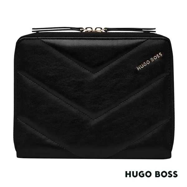 Hugo Boss® Triga A5 Conference Folder is sleek and fashionable, enhanced... from ASI 84592 St Regis Group