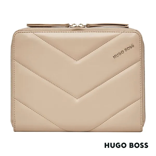 Hugo Boss® Triga A5 Conference Folder is sleek and fashionable, enhanced... from ASI 84592 St Regis Group