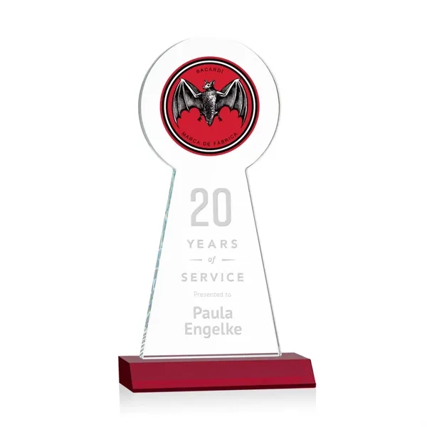 The Laidlaw VividPrint™/Etch Award features beautiful Starfire Crystal with a large... from ASI 84592 St Regis Group / St Regis