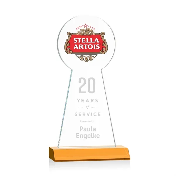 The Laidlaw VividPrint™/Etch Award features beautiful Starfire Crystal with a large... from ASI 84592 St Regis Group / St Regis