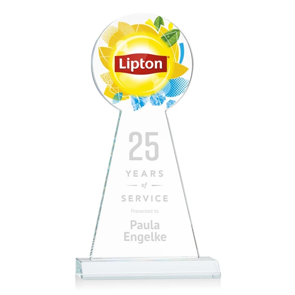 The Laidlaw VividPrint™/Etch Award features beautiful Starfire Crystal with a large... from ASI 84592 St Regis Group / St Regis