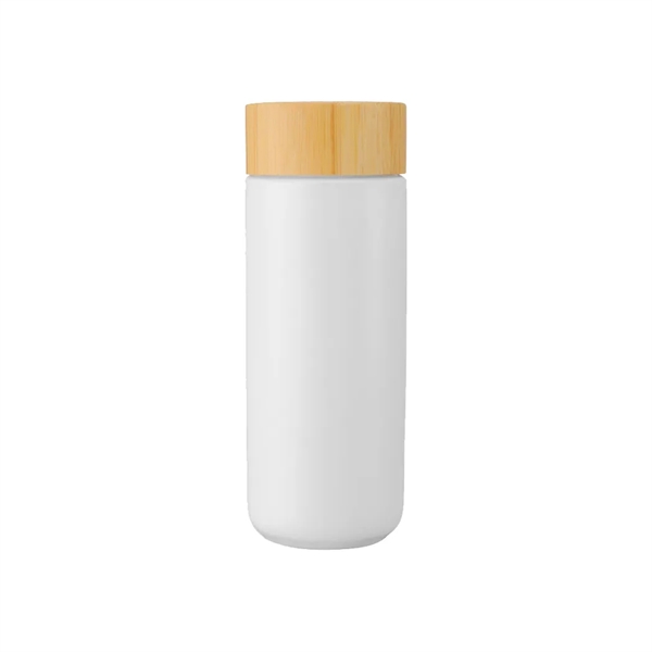 Bamboo Lid Ceramic Tumbler... from ASI 31517 Admart Products
