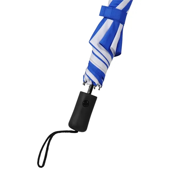 The Count folding umbrella, automatic open, upscale black nickel plated metal... from ASI 40515 BILD Enterprises LLC / Ben-Line