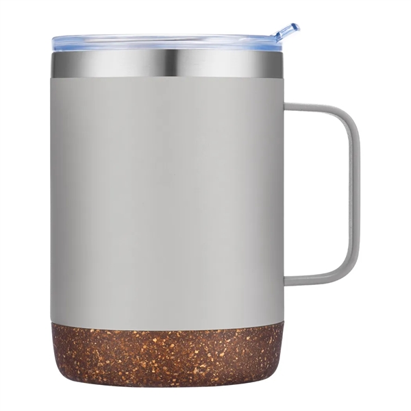 Vancouver 12 oz Stainless Steel Cork Mug... from ASI 31517 Admart Products