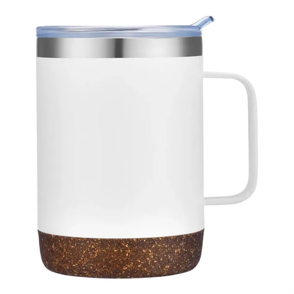 Vancouver 12 oz Stainless Steel Cork Mug... from ASI 31517 Admart Products