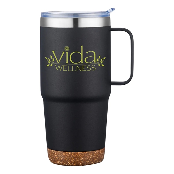 24 oz Cork Bottom Travel Mug... from ASI 31517 Admart Products