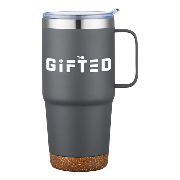 24 oz Cork Bottom Travel Mug... from ASI 31517 Admart Products