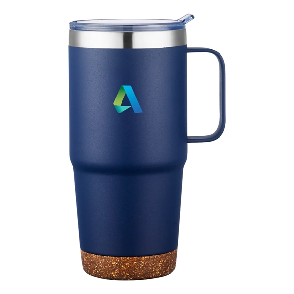 24 oz Cork Bottom Travel Mug... from ASI 31517 Admart Products